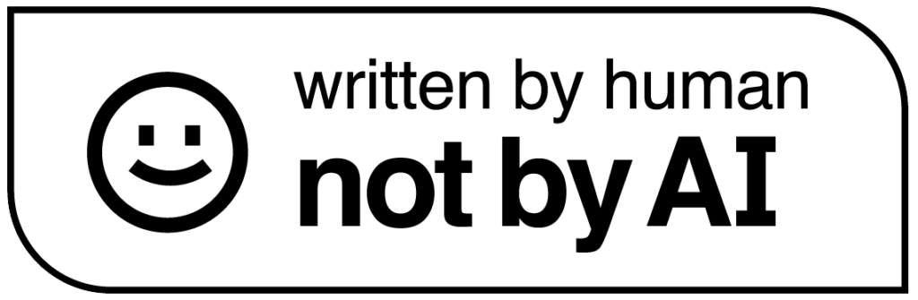 written by human not by AI