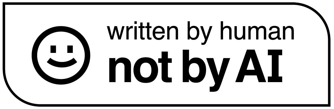 written by human not by AI